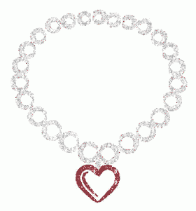 Gif animé bijoux collier